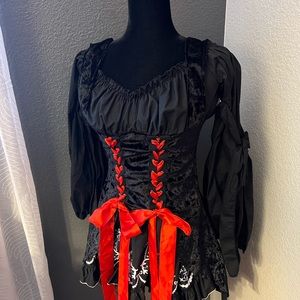 Womens Pirate Costume size L